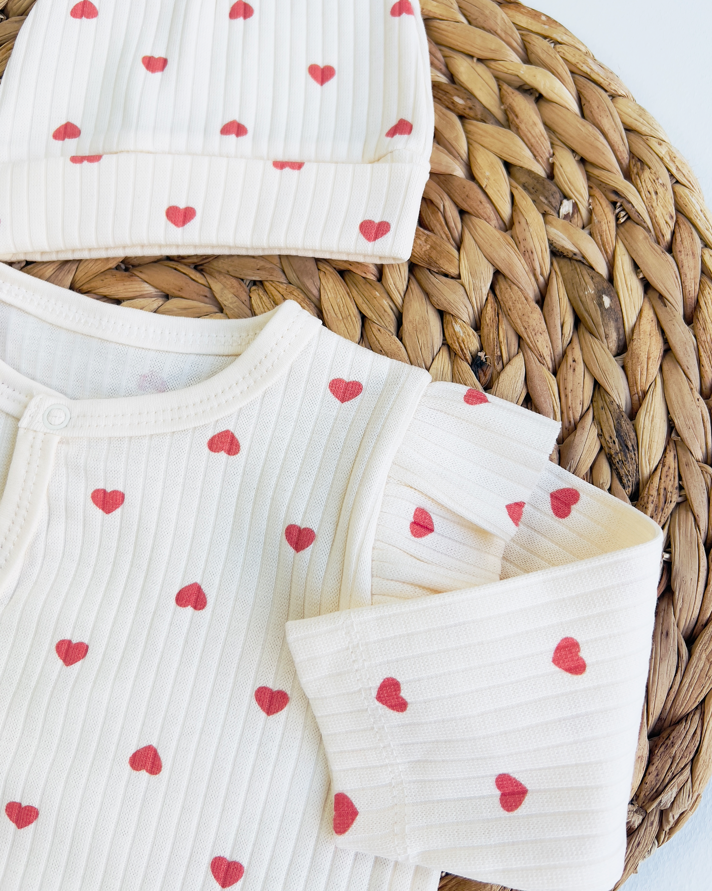 Baby Romper "Hearts"