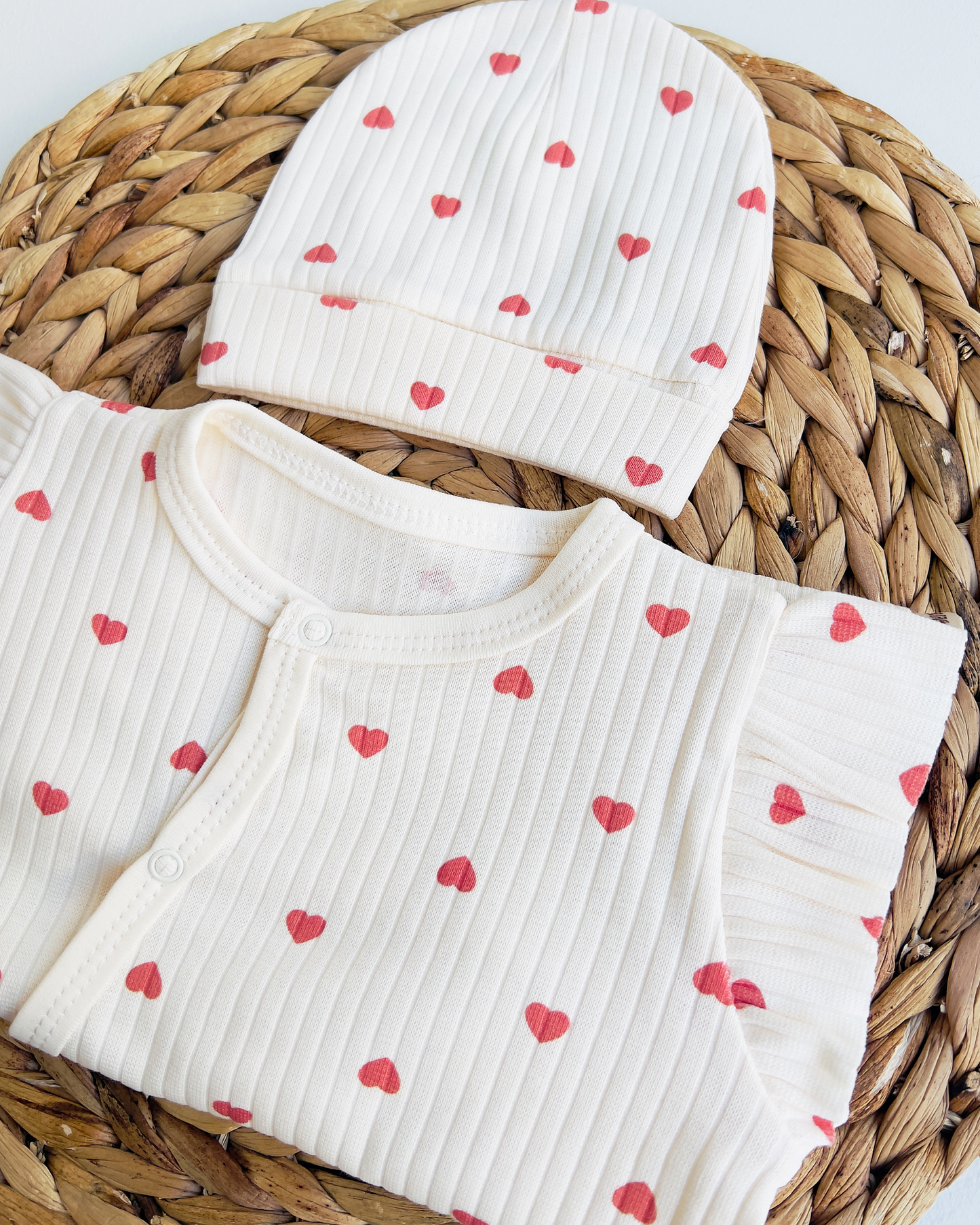 Baby Romper "Hearts"