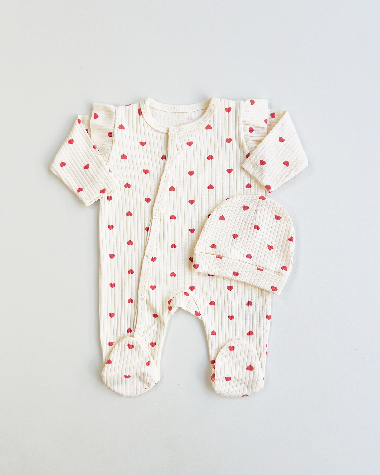 Baby Romper "Hearts"