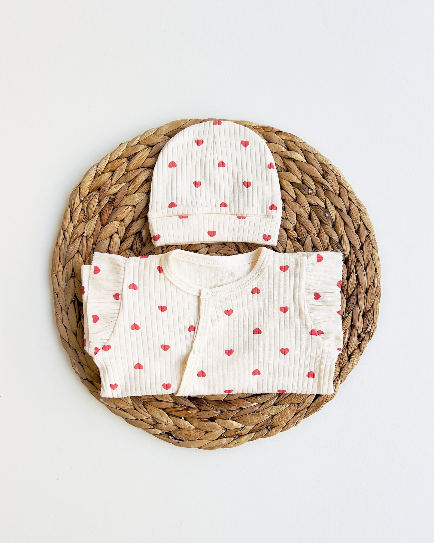 Baby Romper "Hearts"