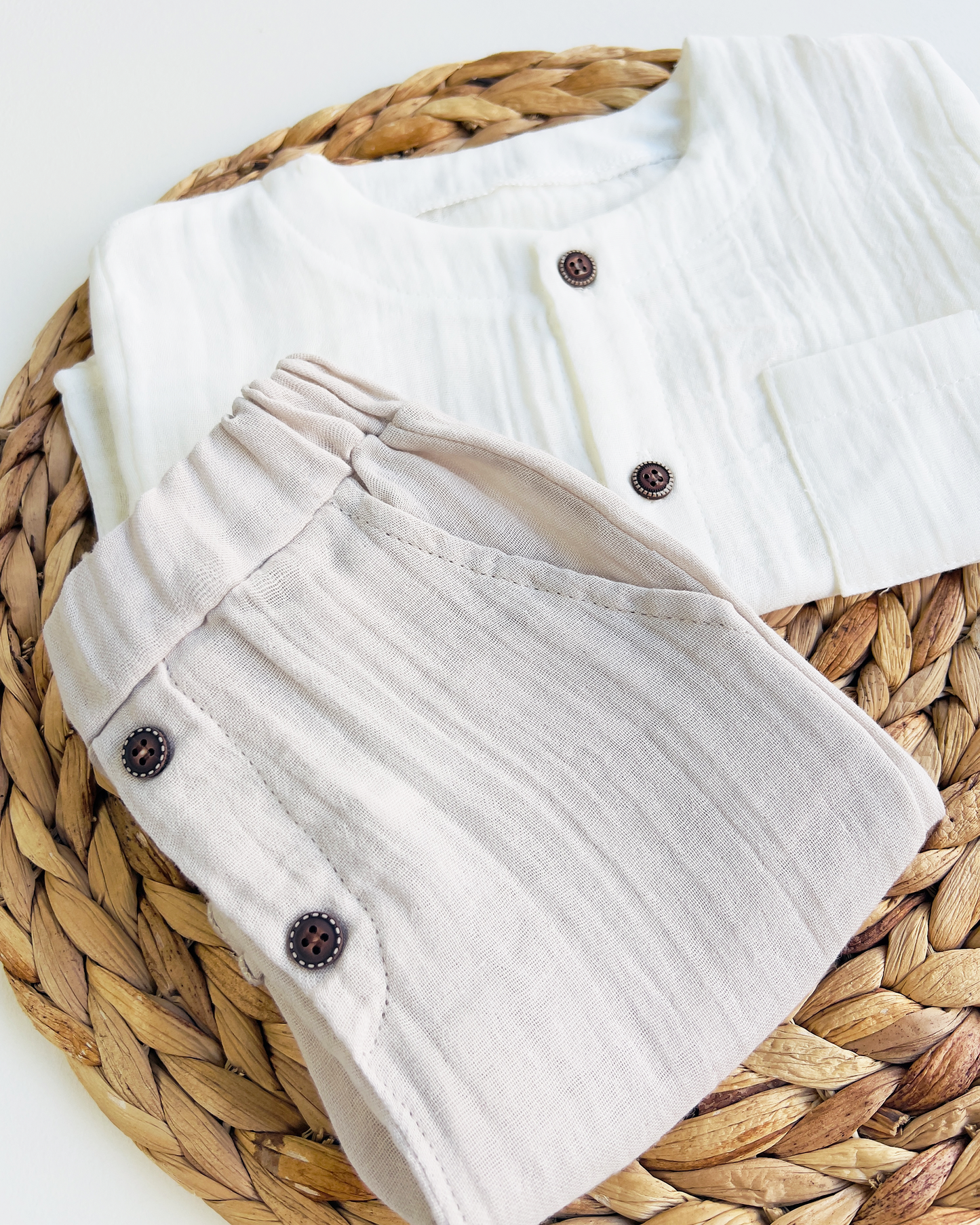 Boys Muslin Set "Niki"