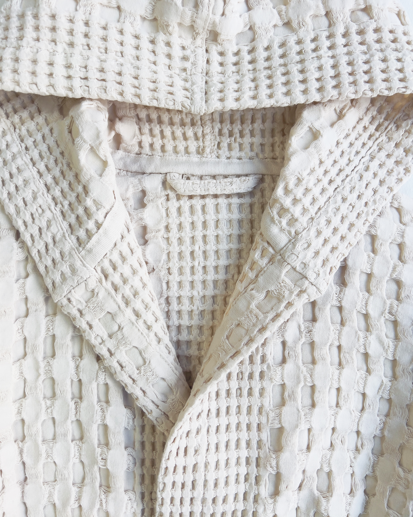 Organic Waffle Cotton Kids Bathrobe