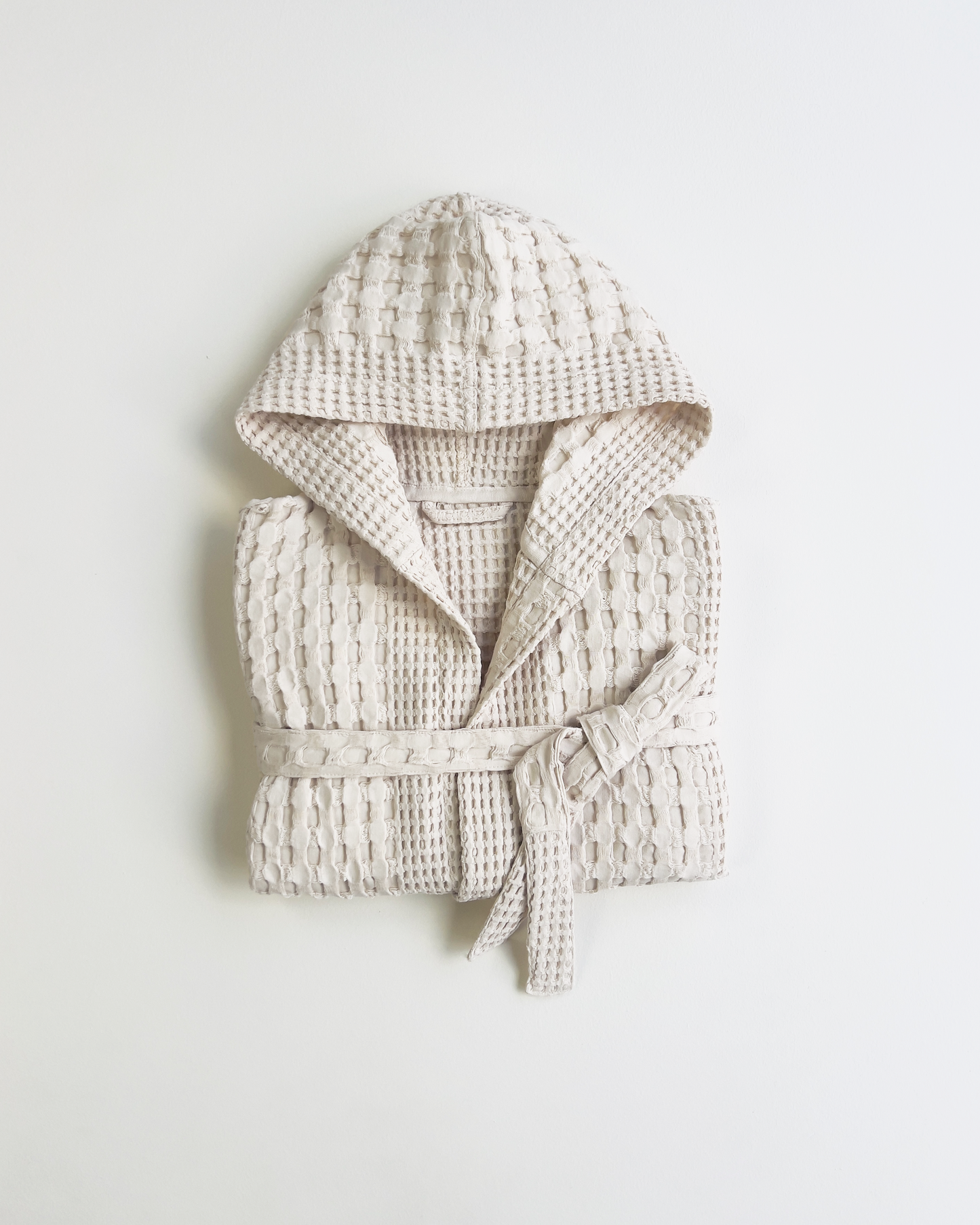 Organic Waffle Cotton Kids Bathrobe