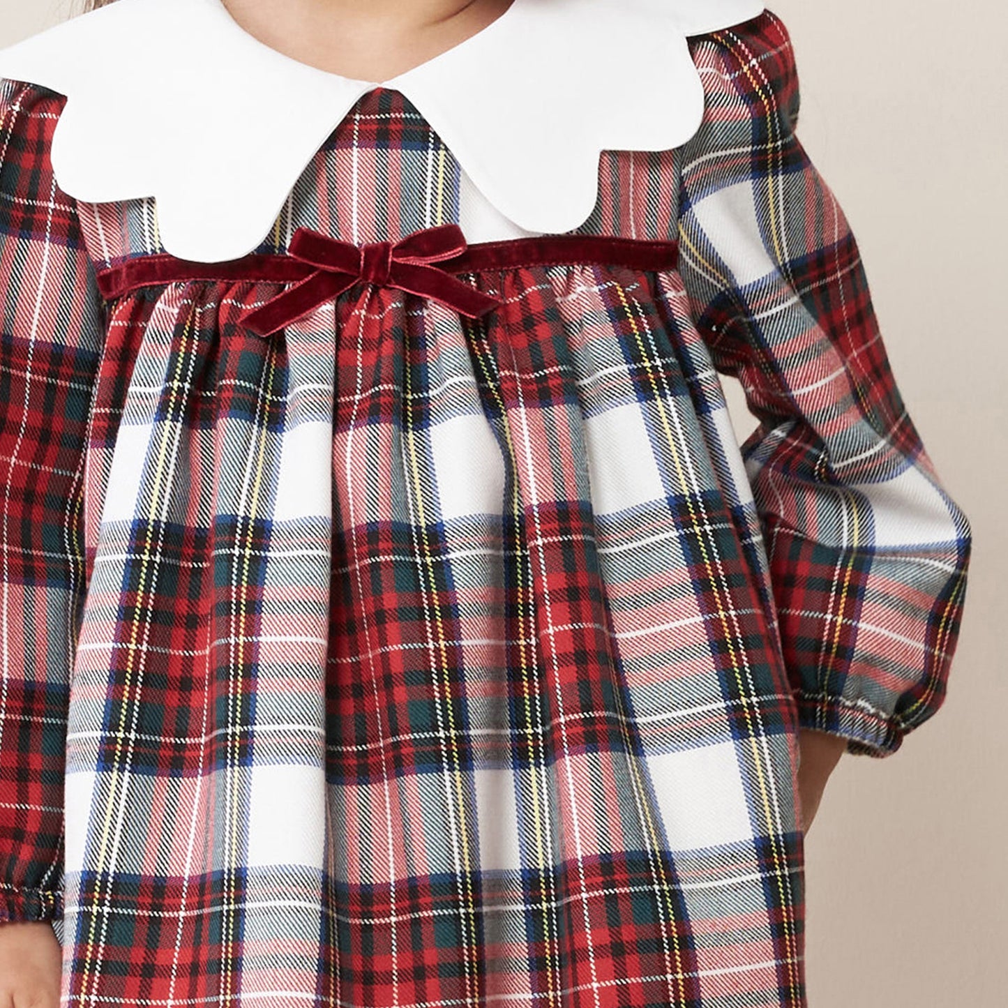 Pleated Holiday dress