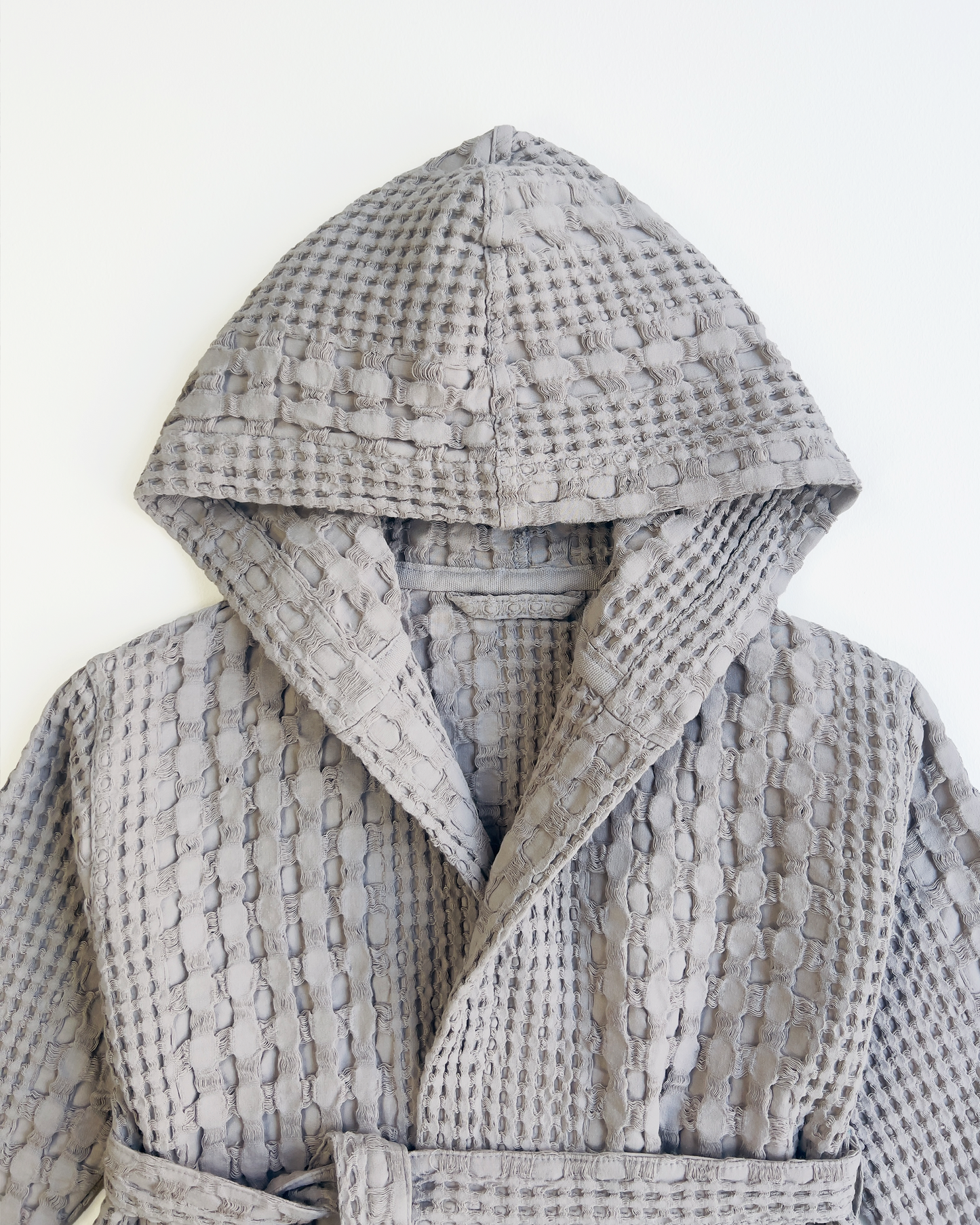Organic Waffle Cotton Kids Bathrobe