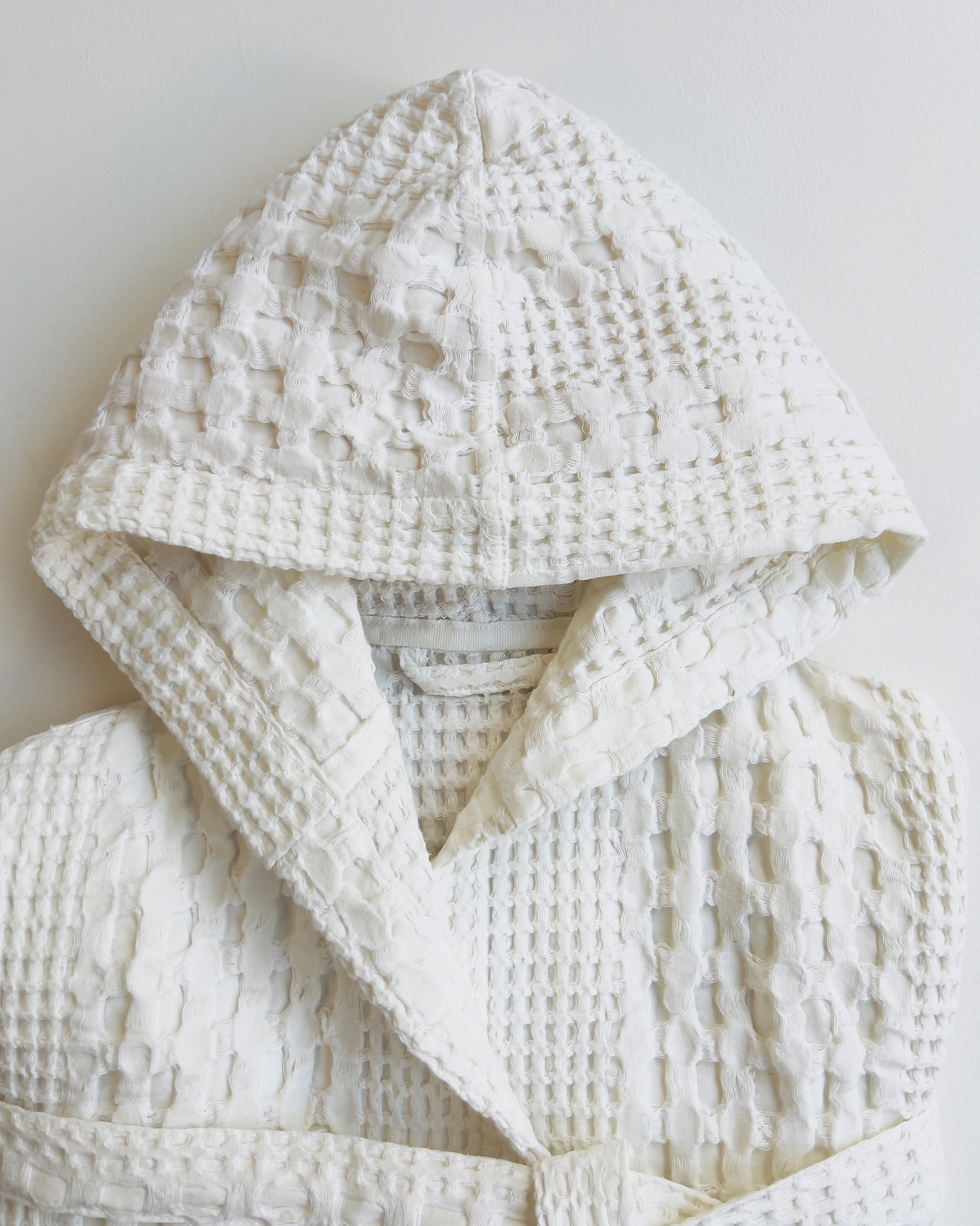 Organic Waffle Cotton Kids Bathrobe