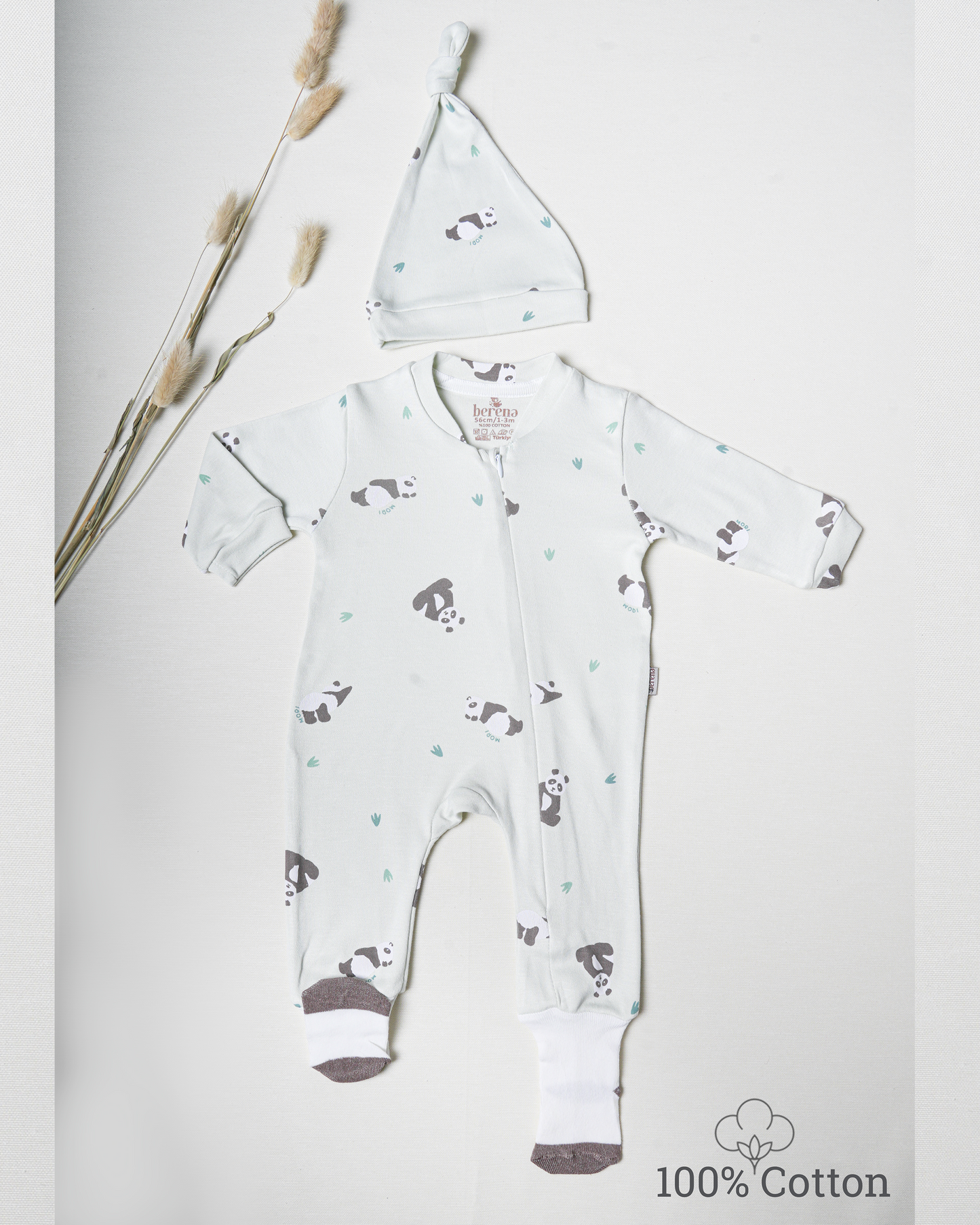 Baby Romper "Panda"