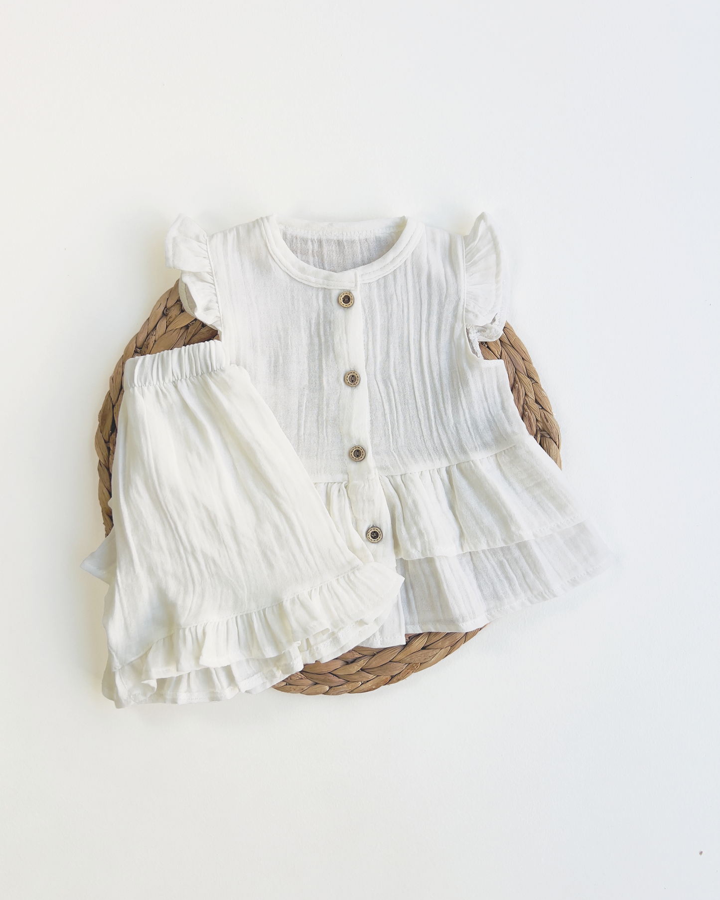 Girls Muslin Set "Ava"