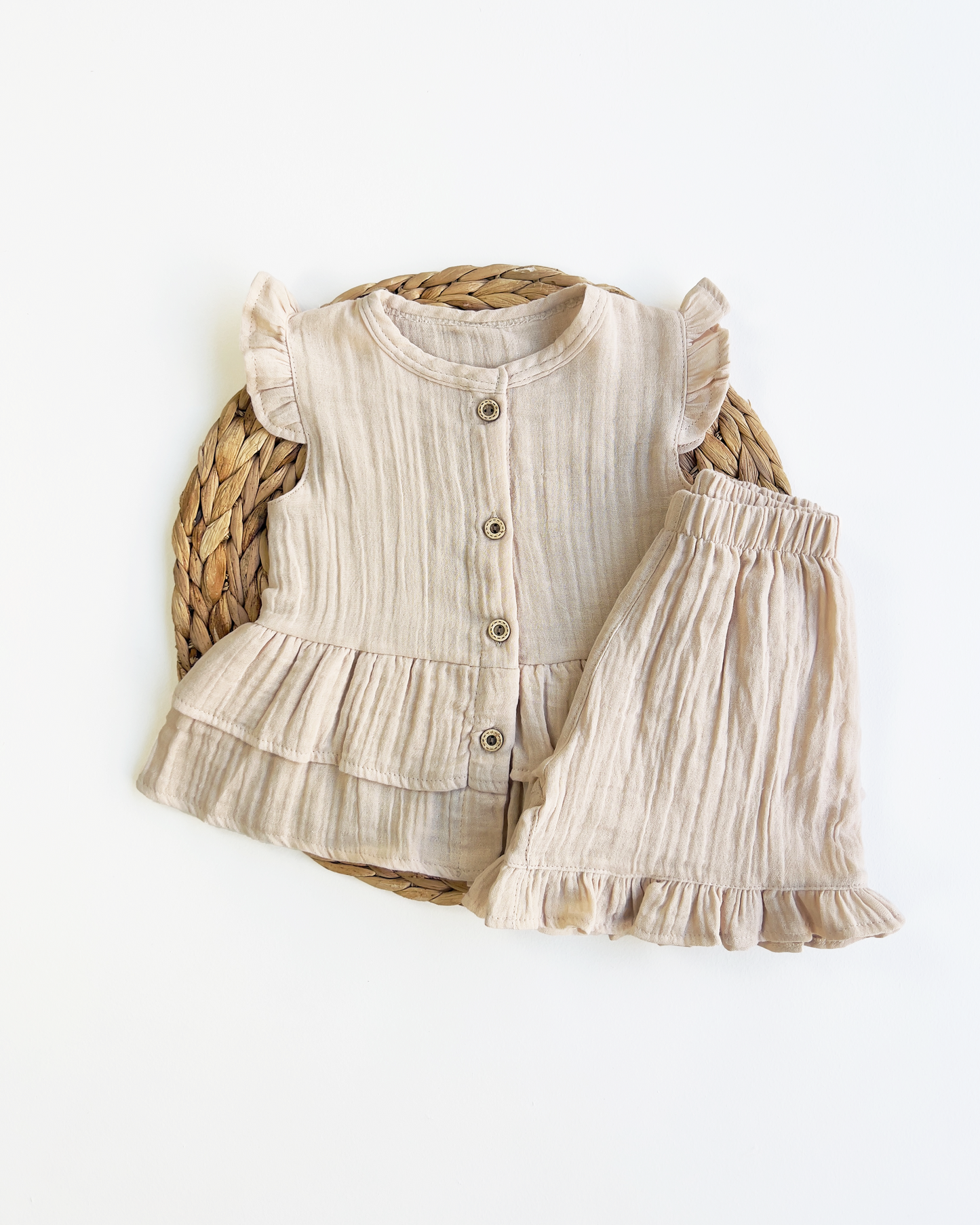 Girls Muslin Set "Ava"