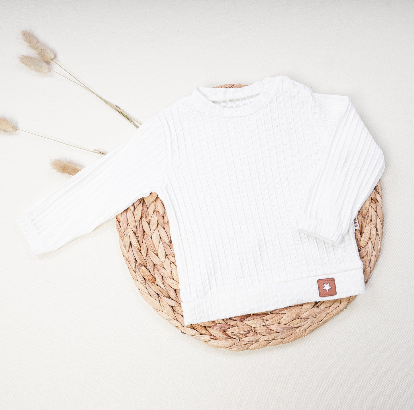 Ribbed Cotton Baby Boy Set
