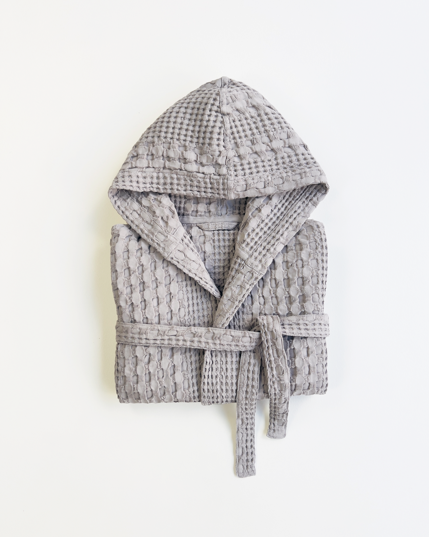 Organic Waffle Cotton Kids Bathrobe