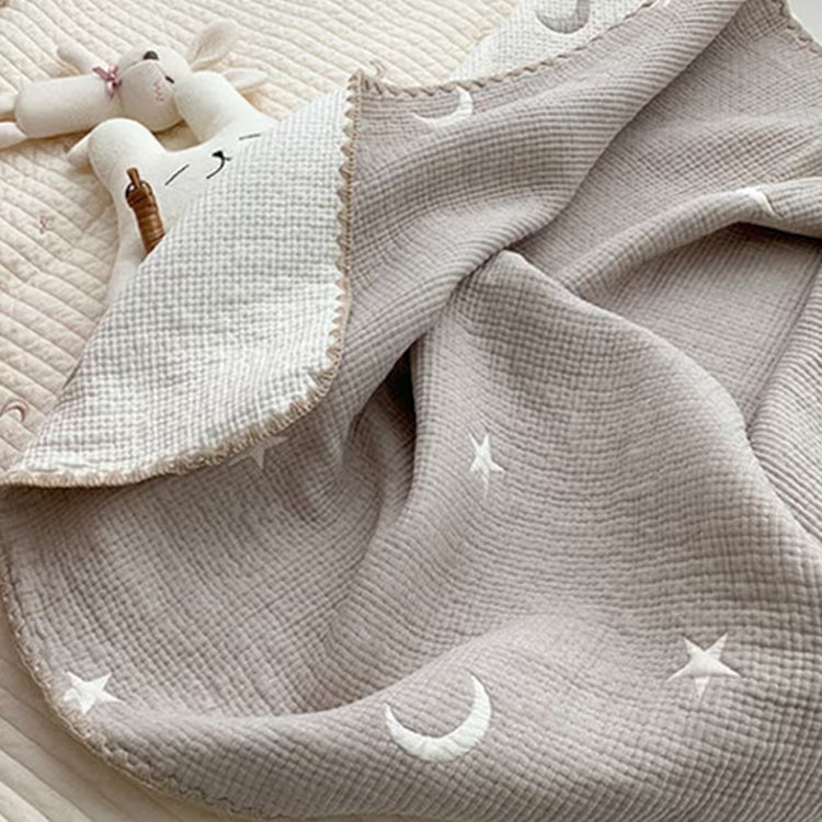 Organic Cotton Reversible Baby Blanket