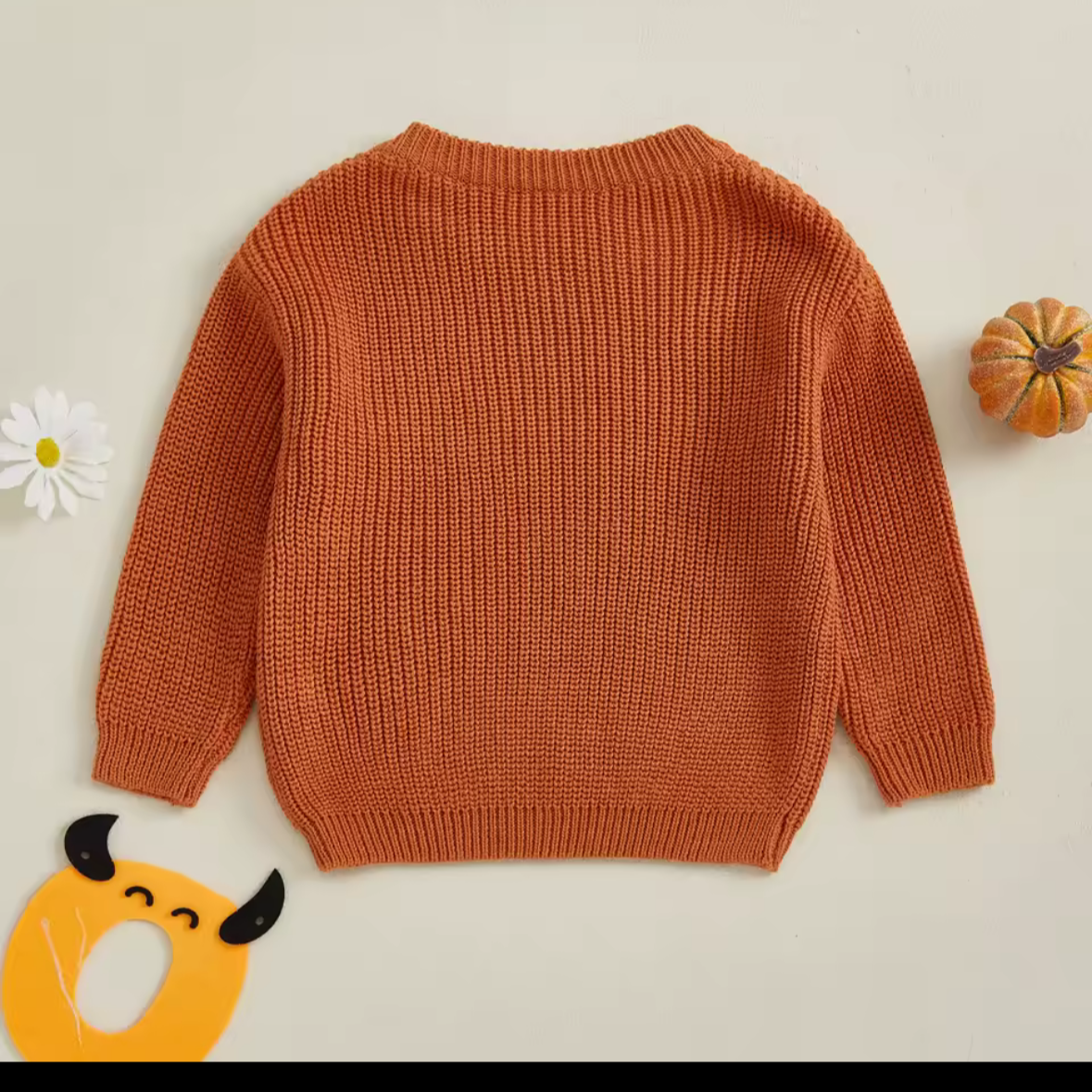 Kids Halloween Ghost Boo Sweater