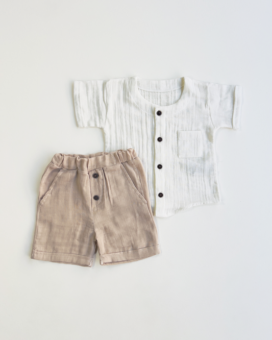 Boys Muslin Set "Niki"