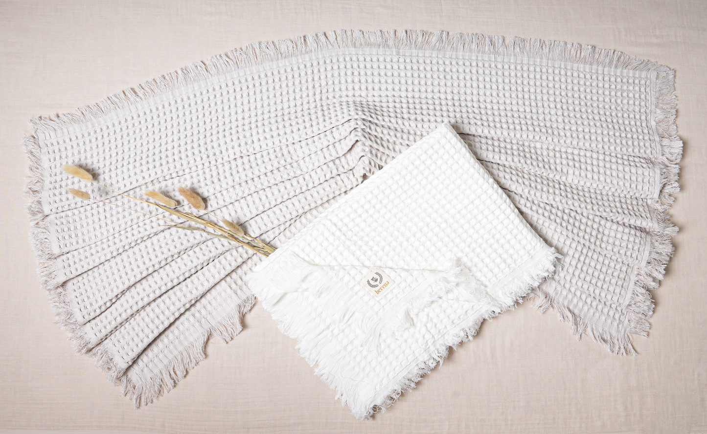 Organic Cotton Waffle Baby Blanket