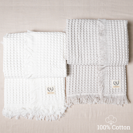 Organic Cotton Waffle Baby Blanket