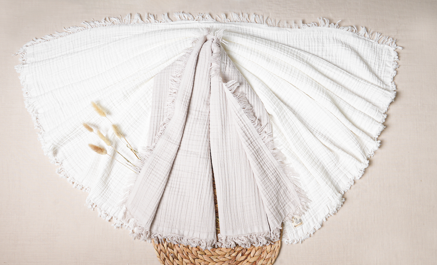 Organic Cotton Muslin Baby Blanket