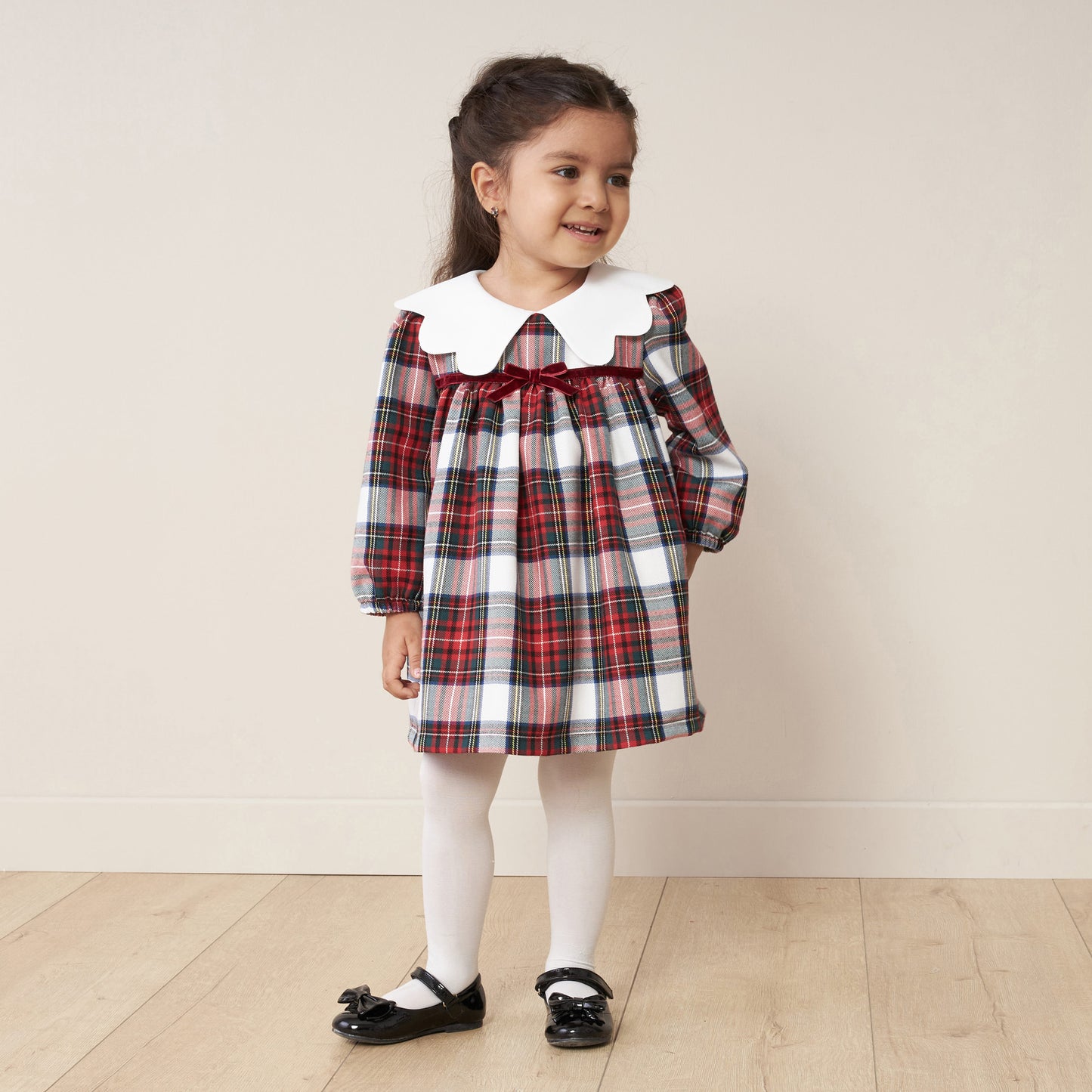 Pleated Holiday dress