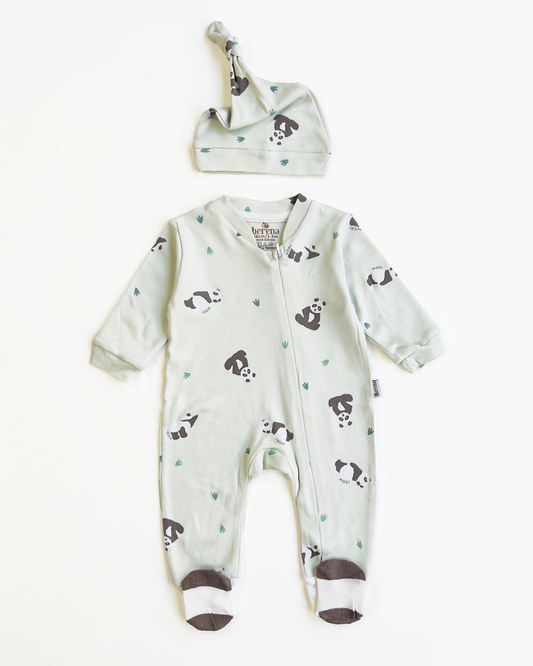 Baby Romper "Panda"
