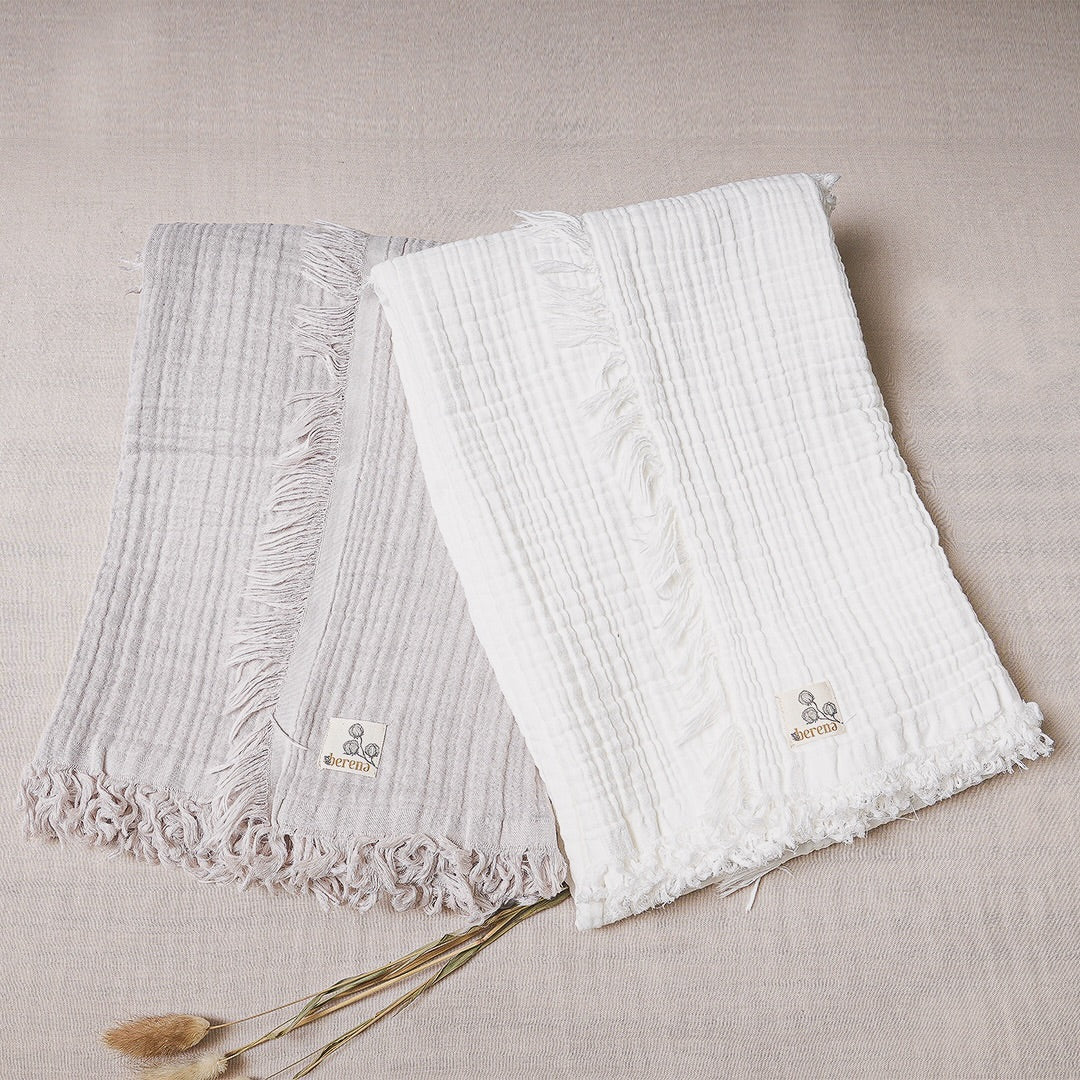 Organic Cotton Muslin Baby Blanket