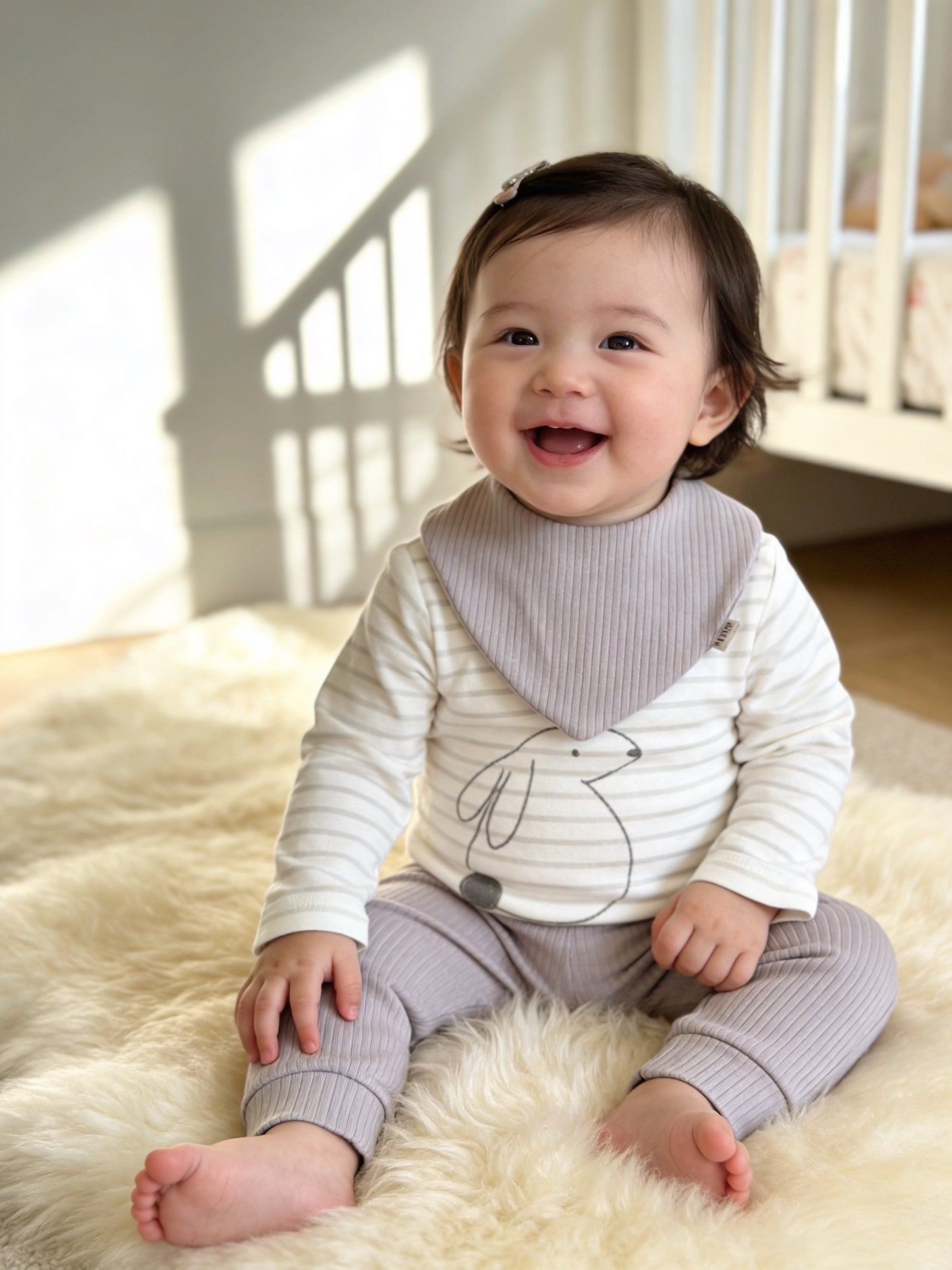 Baby Bodysuit & Pants set "Bunny"