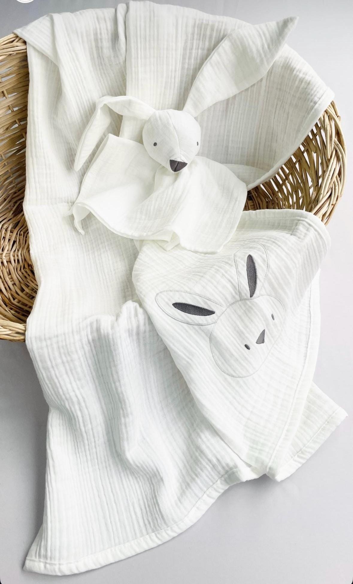 Muslin Blanket & Sleep Buddy Set