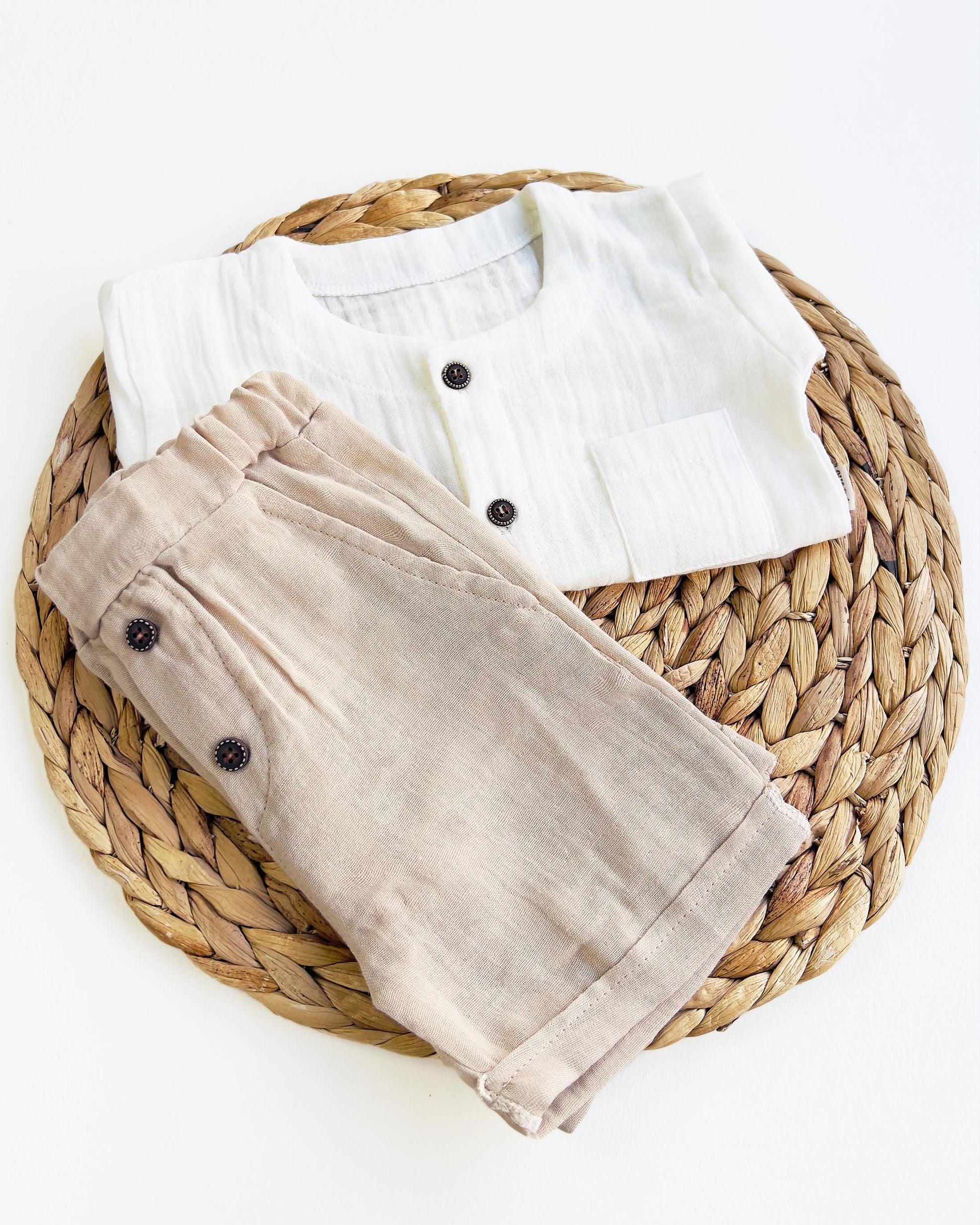 Boys Muslin Set "Niki"