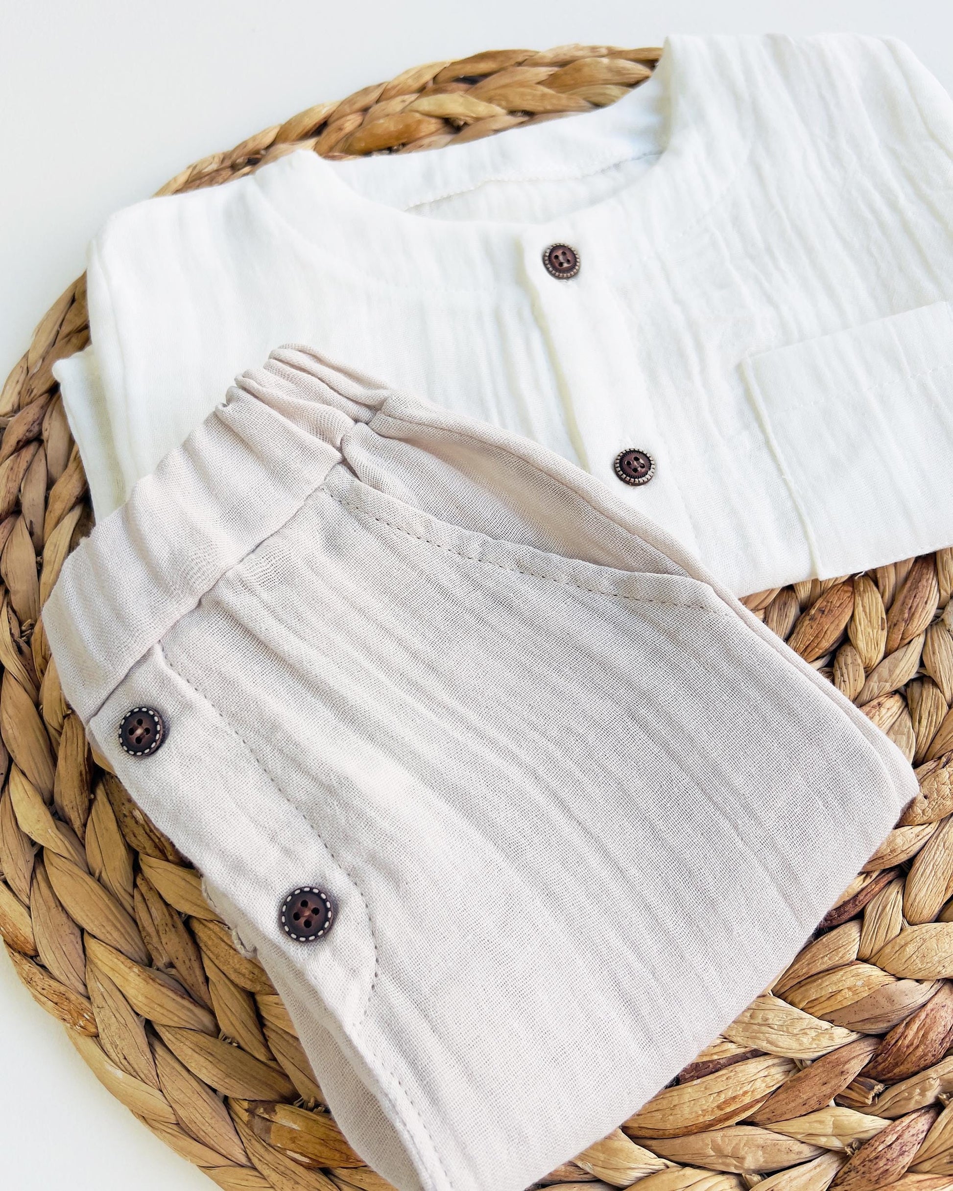 Boys Muslin Set "Niki"